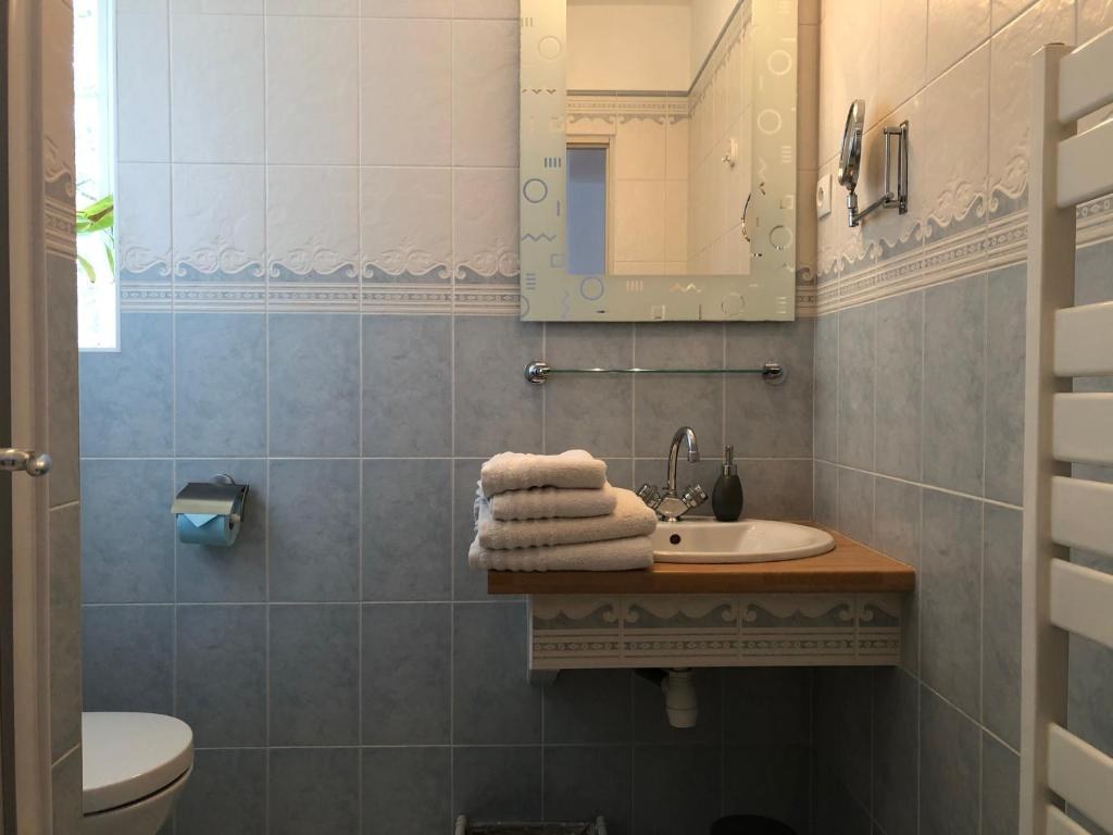 Chambre Bleue — salle de bains
