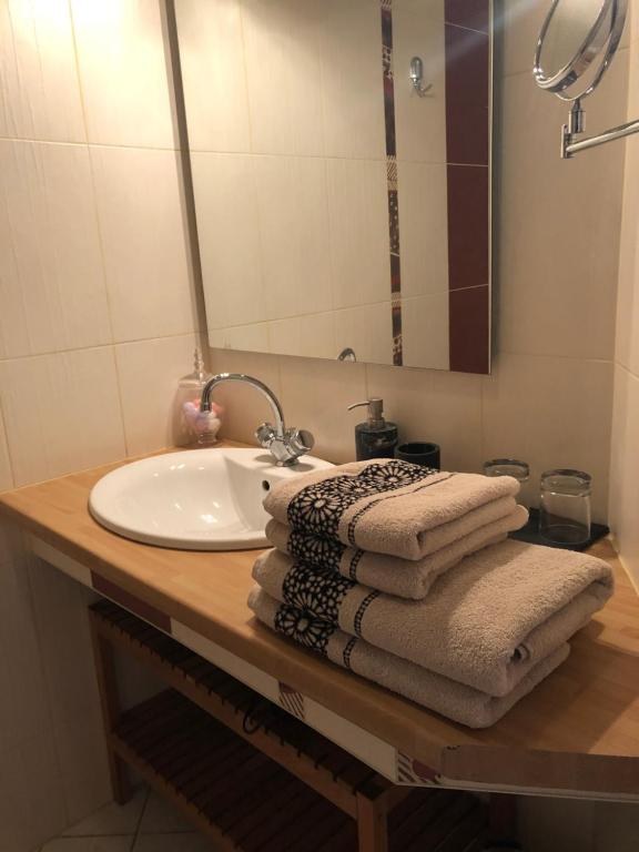 Chambre Rouge — salle de bains